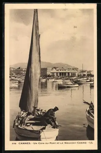 AK Cannes, Un Coin du Port et le Nouveau Casino