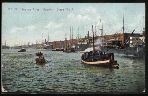 AK Buenos Aires, Puerto, Dique No. 3