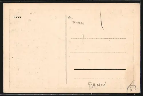 AK Rann, Blick auf die Brücke