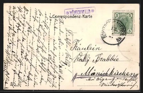 AK Rohitsch-Sauerbrunn, Ortsansicht aus der Vogelschau