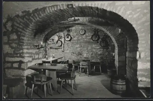 AK Sopron, Kellerweinstube Innenansicht