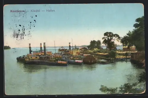 AK Komarom, Hafenpartie