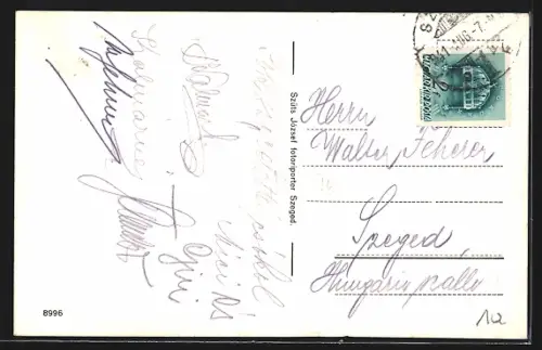 AK Szeged, Raffay, ifj. Mataisz Pál, Étterem, Bankett termek