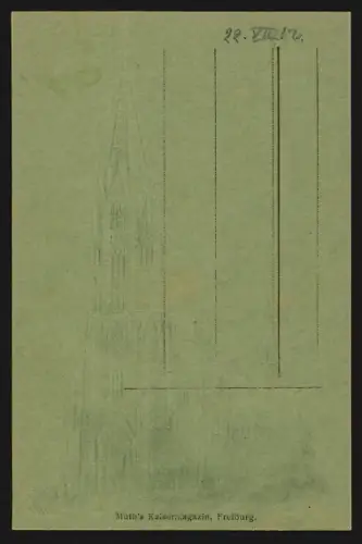 Präge-AK Freiburg i. Br., Münster