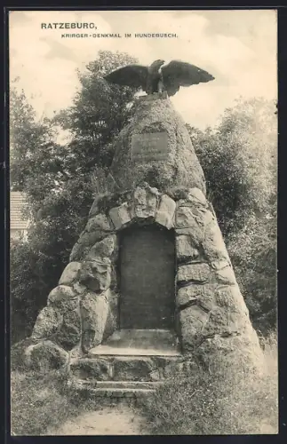 AK Ratzeburg, Krieger-Denkmal im Hundebusch