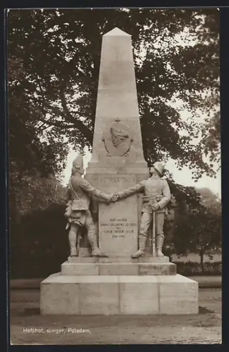 AK Potsdam, Denkmal des 1. Garde-Regiments zu Fuss