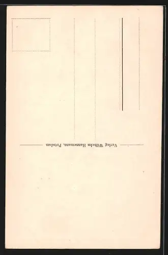 AK Potsdam, Denkmal des 1. Garde-Regiments zu Fuss