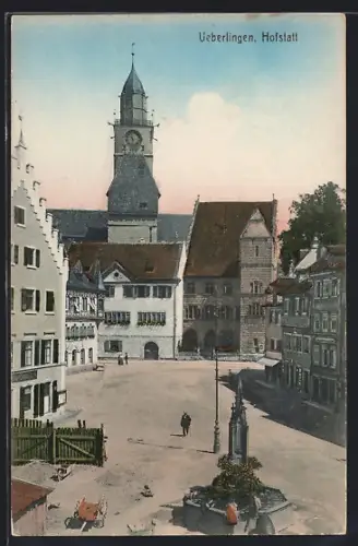 AK Überlingen / Bodensee, Hofstatt