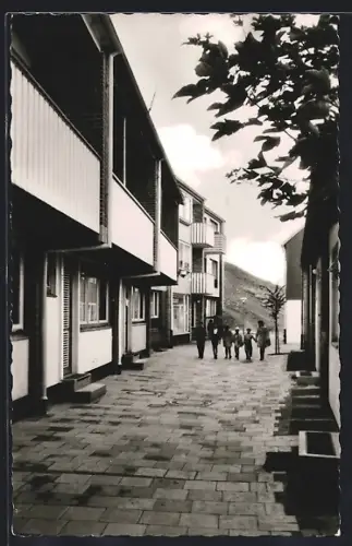 AK Helgoland, Bremer Strasse, Wohnhäuser