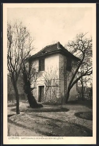 AK Coburg, Gartenhaus des Königs der Belgier