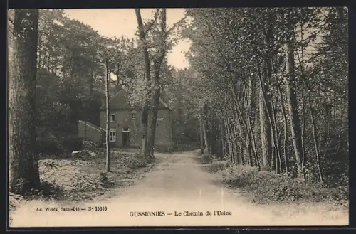 AK Gussignies, Le Chemin de l`Usine