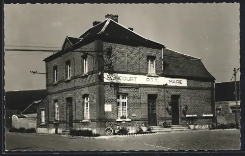 AK Elincourt, La Mairie et La Poste