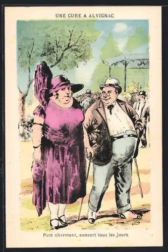 AK Alvignac, Parc charmant, concert tous les jours