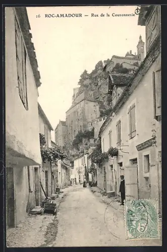 AK Roc-Amadour, Rue de la Couronnerie