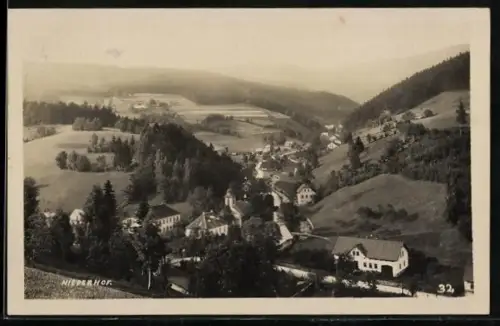 AK Niederhof, Gesamtansicht mit Umgebung aus der Vogelschau
