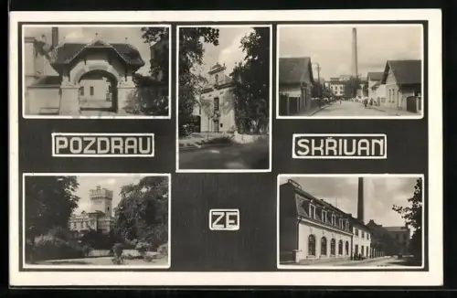 AK Skrivany, Sehenswürdigkeiten der Stadt