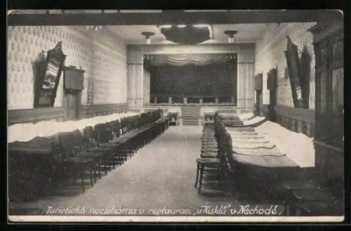 AK Nachod, Turisticka nocleharna v restauraci u Kuklu