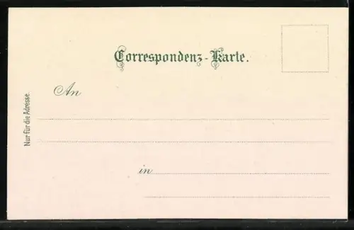 AK Portrait Dr. Ernst von Wildenbruch, österr. Legationsrat in Berlin