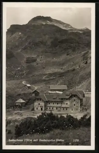 AK Seekarhaus, Blick gegen die Seekarspitze