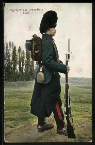 AK Rédiment des Grenadiers, Soldat