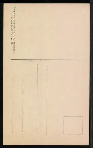 AK Le Comte de Lonyay im Anzug mit Zylinder