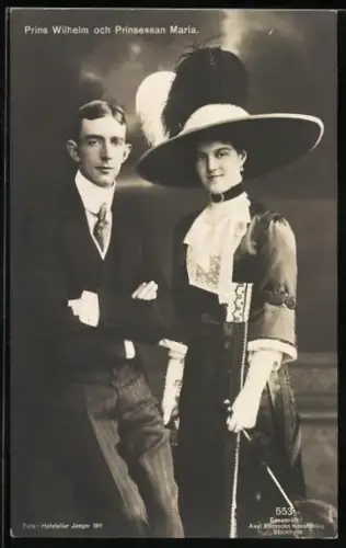 AK Adel von Schweden, Prins Wilhelm och Prinsessan Maria