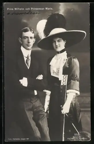 AK Adel von Schweden, Prins Wilhelm och Prinsessan Maria
