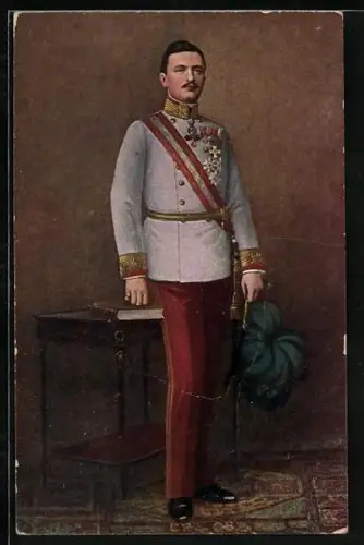 AK Kaiser Karl I. von Österreich