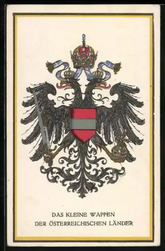 AK Österreich, das Wappentier, Rotes Kreuz