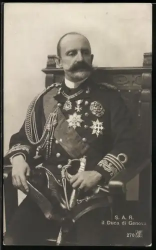 AK S. A. R. il Duca di Genova