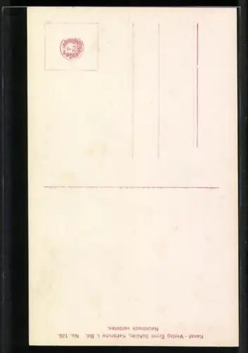 AK Prinzen und Prinzessinnen von Baden im Park