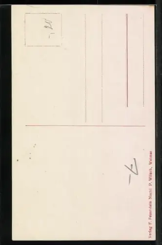 AK Grossherzog von Sachsen-Weimar-Eisenach in Uniform mit Prinzess Sophie