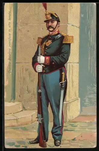 AK Vatikan, Guardia Palatina pontificia alta tenuta