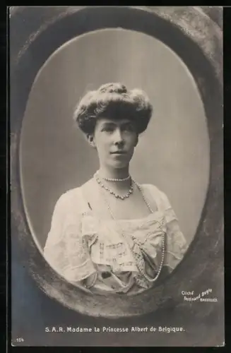 AK Madame la Princesse Albert de Belgique, Prinzessin von Belgien