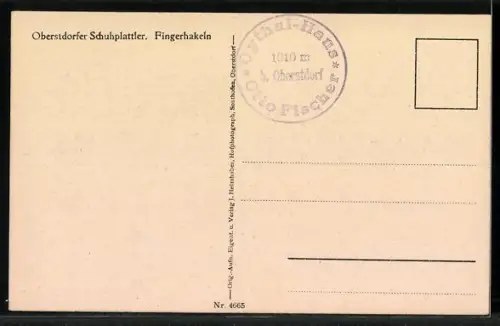 AK Oberstorfer Schuplattler beim Fingerhakeln