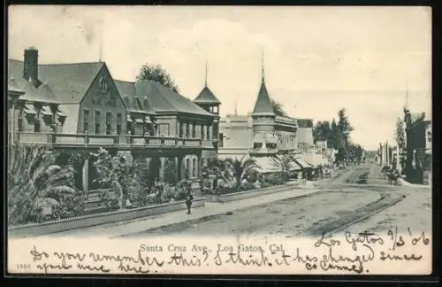 AK Los Catos, CA, Santa Cruz Avenue