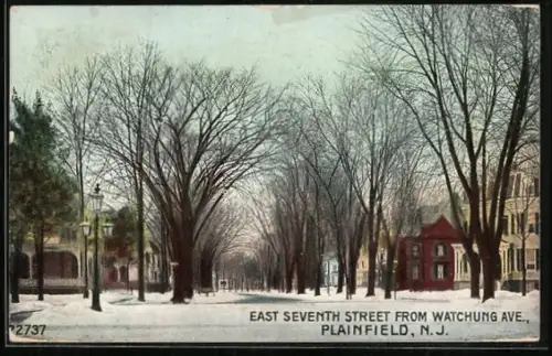 AK Plainfield, NJ, East Seventh Street from Watchung Ave.
