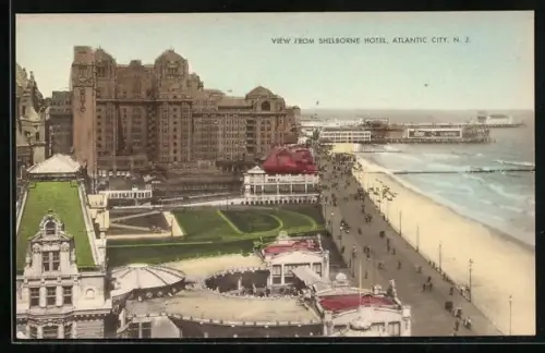 AK Atlantic City, NJ, View from Shelborne Hotel
