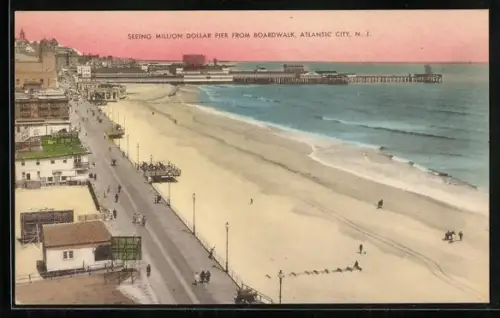 AK Atlantic City, NJ, Pier from the Boardwalk
