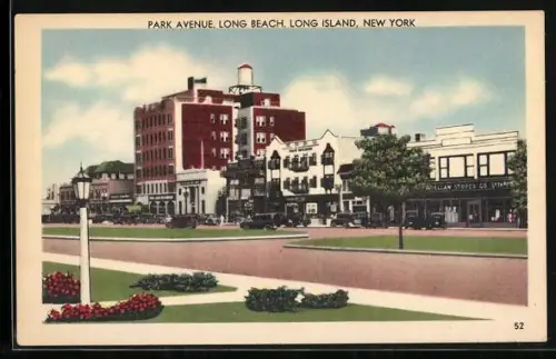 AK Long Beach, NY, Park Avenue