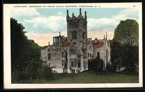 AK Tarrytown, NY, Lyndhurst, Residence of Helen Gould Shepherd