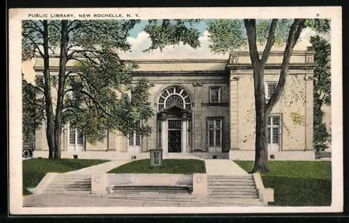 AK New Rochelle, NY, Public Library