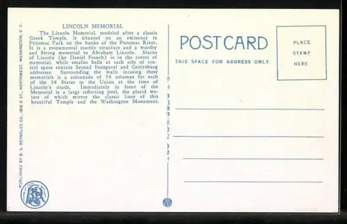 AK Washington D.C., Lincoln Memorial