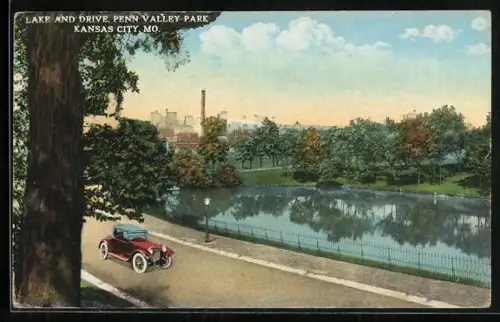 AK Kansas City, MO, Lake and Drive Penn Valley Park