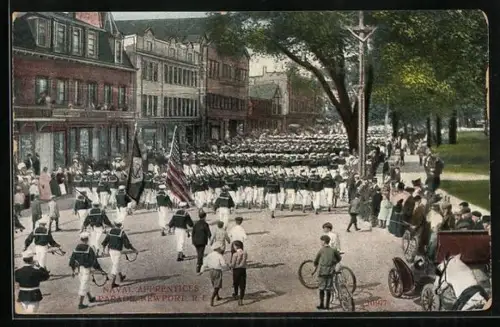 AK Newport, RI, Naval Apprentice Parade