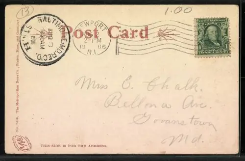 AK Newport, RI, U. S. Naval Landing