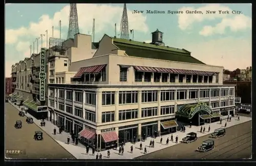 AK New York, NY, New Madison Square Garden