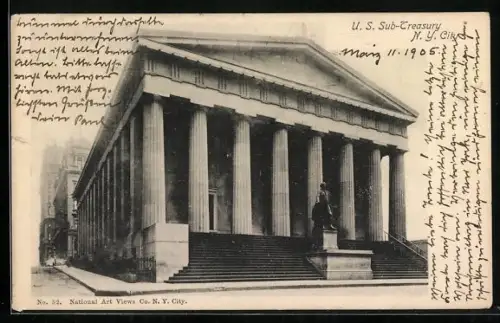AK New York, NY, U. S. Sub-Treasury