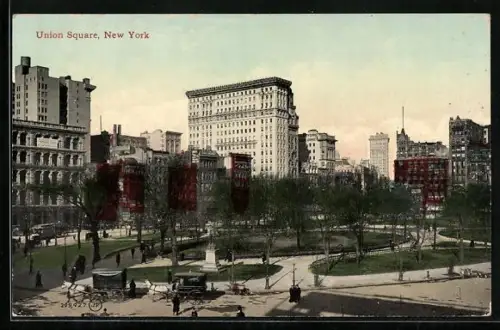 AK New York, NY, Union Square