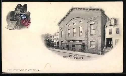 AK New York, NY, Plymouth Church